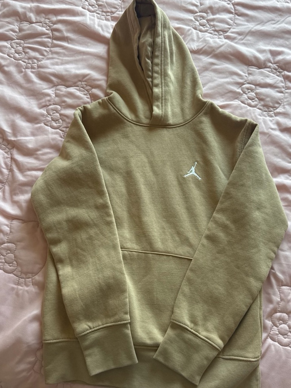 Kids Jordan tan hoodie